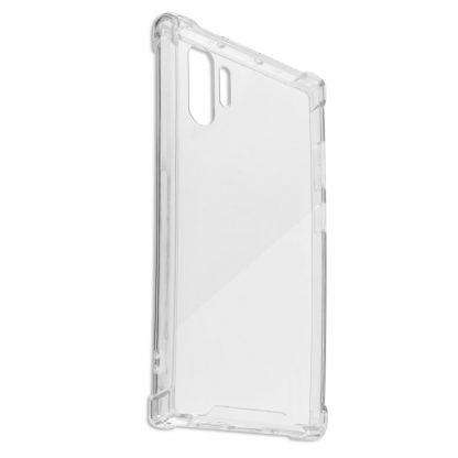 4smarts Hard Cover Ibiza - хибриден удароустойчив кейс за Samsung Galaxy Note 10 Plus, Note 10 Plus 5G (прозрачен) 3