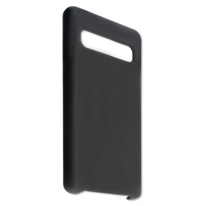 4smarts Cupertino Silicone Case - тънък силиконов (TPU) калъф за Samsung Galaxy S10 5G (черен) 2