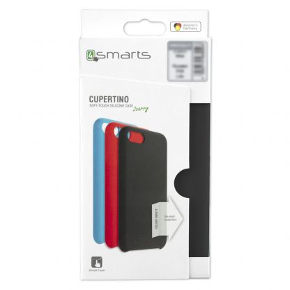 4smarts Cupertino Silicone Case - тънък силиконов (TPU) калъф за Samsung Galaxy A70 (черен) 3
