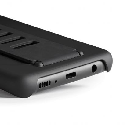 Grip2u Slim Charcoal - поликарбонатов кейс за Samsung Galaxy S10 Plus (черен) (bulk) 2