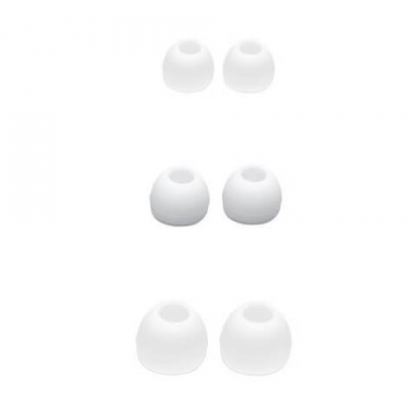 Samsung Silicone Earbuds Tips -  силиконови тапи за слушалки (размер S, M и L) (бял)