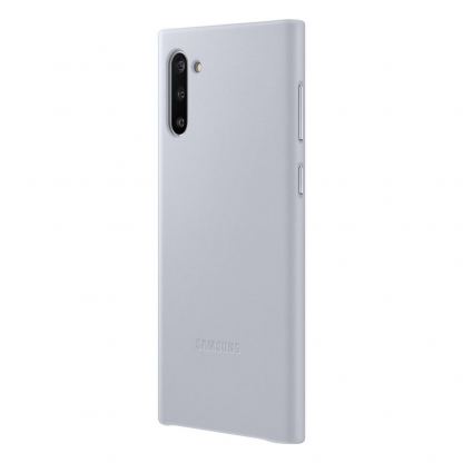 Samsung Leather Cover EF-VN970LJEGWW - оригинален кожен калъф (естествена кожа) за Samsung Note 10 (сив) 2