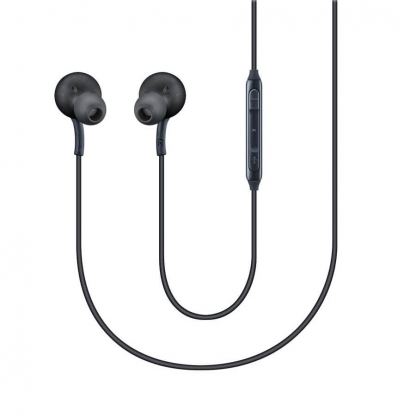 Samsung Earphones Tuned by AKG EO-IG955 S10 - слушалки с микрофон и управление на звука за Samsung Galaxy S10, S9, S8 и др. (черен) (bulk) 2