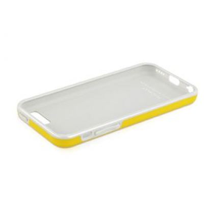 Macally FlexFit - силиконов калъф за iPhone 5C (жълт) 2