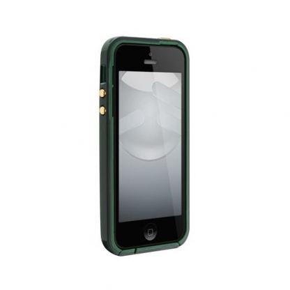 SwitchEasy Shades - хибриден кейс с аксесоари за iPhone 5S, iPhone 5 (зелен) 2