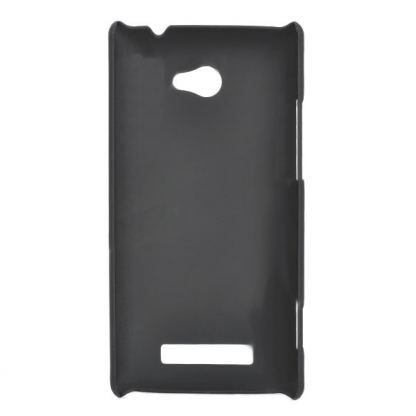 Protective Plastic Case - поликарбонатов кейс за HTC Windows Phone 8X (черен) 2