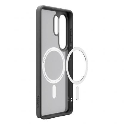 Хибриден кейс с висока степен на защита с MagSafe за Samsung Galaxy S26 Ultra - Spigen Ultra Hybrid MagSafe Case (черен-мат) 4
