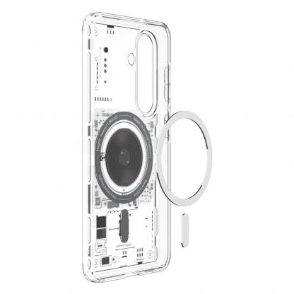Хибриден кейс с висока степен на защита с MagSafe за Samsung Galaxy S26 Plus - Spigen Ultra Hybrid MagSafe Neo One Case (прозрачен) 7