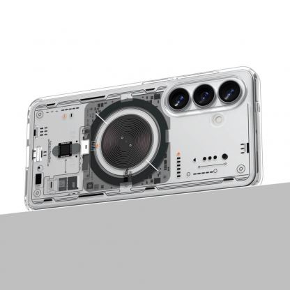Хибриден кейс с висока степен на защита с MagSafe за Samsung Galaxy S26 Plus - Spigen Ultra Hybrid MagSafe Neo One Case (прозрачен) 11