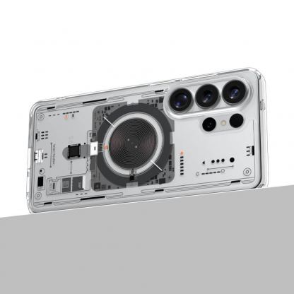 Хибриден кейс с висока степен на защита с MagSafe за Samsung Galaxy S26 Ultra - Spigen Ultra Hybrid MagSafe Neo One Case (прозрачен) 12