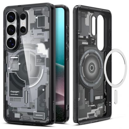 Хибриден кейс с висока степен на защита с MagSafe за Samsung Galaxy S26 Ultra - Spigen Ultra Hybrid MagSafe Zero One Case (черен) 2