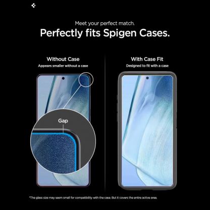 2 броя матирани стъклени защитни покрития за дисплея на Samsung Galaxy S26 Ultra - Spigen Glass tR EZ Fit Pro Anti Reflection HD 2 Pack  11