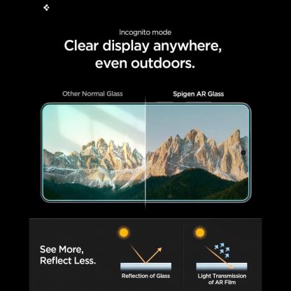2 броя матирани стъклени защитни покрития за дисплея на Samsung Galaxy S26 Ultra - Spigen Glass tR EZ Fit Pro Anti Reflection HD 2 Pack  12