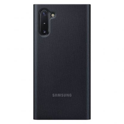 Samsung Clear View Cover EF-ZN970CB - оригинален кейс, през който виждате информация от дисплея за Samsung Galaxy Note 10 (черен) 2