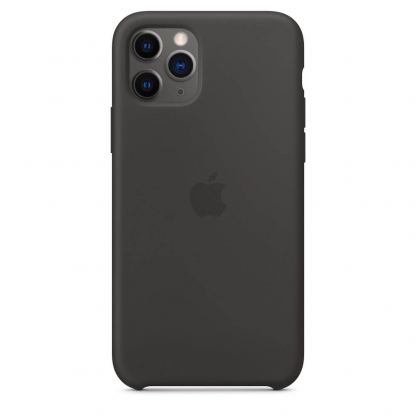 Silicone Case - силиконов кейс за iPhone 11 (черен) 2