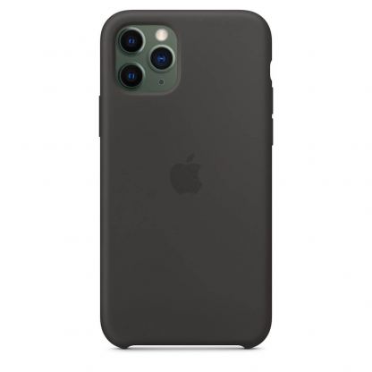 Silicone Case - силиконов кейс за iPhone 11 (черен) 4