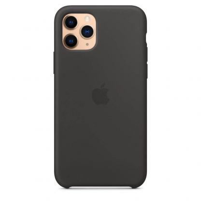 Silicone Case - силиконов кейс за iPhone 11 (черен) 5