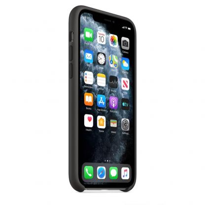 Silicone Case - силиконов кейс за iPhone 12 Pro Max (черен) 6