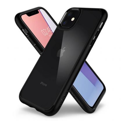 Spigen Ultra Hybrid Case - хибриден кейс с висока степен на защита за iPhone 11 (черен) 3