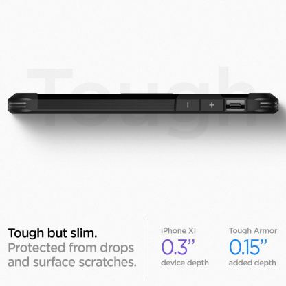 Spigen Tough Armor XP Case - хибриден кейс с най-висока степен на защита за iPhone 11 (черен) 13