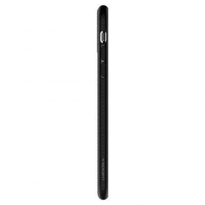 Spigen Liquid Air Case - тънък силиконов (TPU) калъф за iPhone 11 Pro (черен-мат)  7