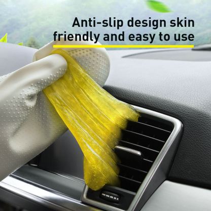 Baseus Car Cleaning Kit - гелообразен почистващ материал и силиконова ръкавица за почистване на труднодостъпни места 6