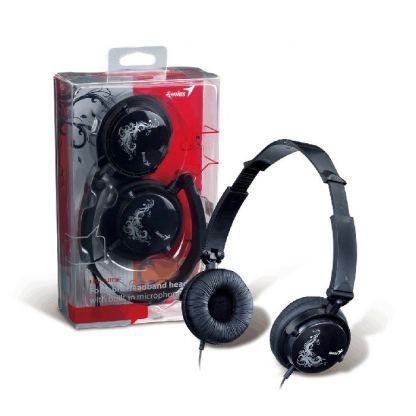 Слушалки с микрофон GENIUS HS-410F, Черен 2