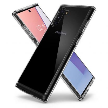 Spigen Ultra Hybrid Case - хибриден кейс с висока степен на защита за Samsung Galaxy Note 10 (прозрачен) 5