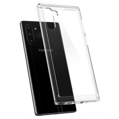 Spigen Crystal Hybrid Case - хибриден кейс с висока степен на защита за Samsung Galaxy Note 10 (прозрачен) 6