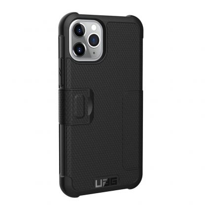 Urban Armor Gear Metropolis - удароустойчив хибриден кейс тип портфейл за iPhone 11 Pro (черен) 4