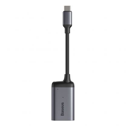 Baseus Enjoyment USB-C to VGA + USB-C PD Hub - USB-C хъб за свързване от USB-C към VGA и USB-C PD порт (тъмносив) 2