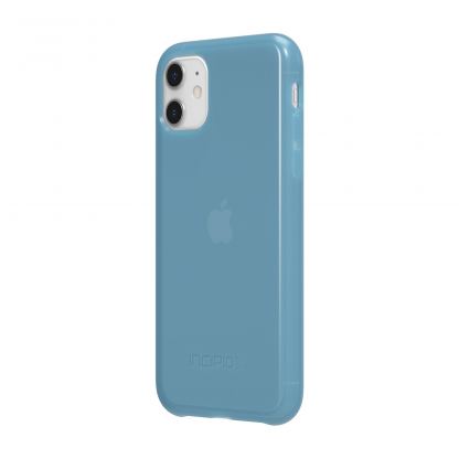 Incipio NGP Pure Case - удароустойчив силиконов (TPU) калъф за iPhone 11 (светлосин) 2