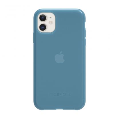 Incipio NGP Pure Case - удароустойчив силиконов (TPU) калъф за iPhone 11 (светлосин) 4