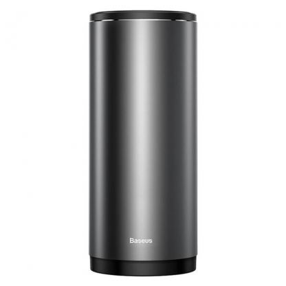 Baseus Vehicle Trash Can - алуминиев кош за отпадъци, подходящ за автомобил или офис (тъмносив) 2
