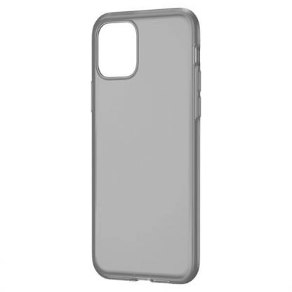 Baseus Jelly Liquid Silica Gel Case - силиконов (TPU) калъф за iPhone 11 (сив) 2