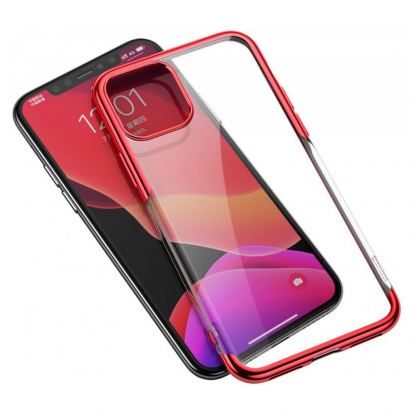 Baseus Shining Case - силиконов (TPU) калъф за iPhone 11 (червен) 4