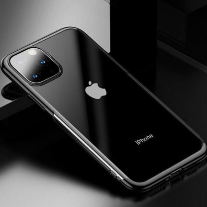 Baseus Shining Case - силиконов (TPU) калъф за iPhone 11 Pro (черен) 4