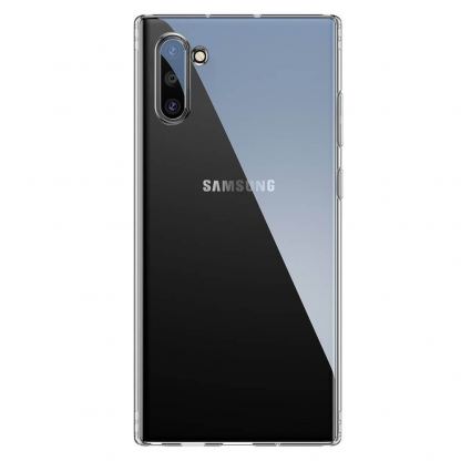 Baseus Simple Case - силиконов (TPU) калъф за Samsung Galaxy Note 10 (прозрачен) 5
