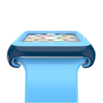 Speck CandyShell Fit Case - удароустойчив хибриден кейс за Apple Watch 38 mm (син) 4