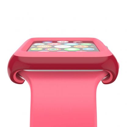 Speck CandyShell Fit Case - удароустойчив хибриден кейс за Apple Watch 42 mm (лилав) 5