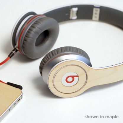 Lazerwood Beats Solo & Solo HD Cherry - креативен скин от истинско дърво за Beats Solo & Solo HD (клен) 2