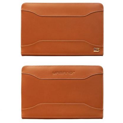 Urbano Leather Folder Case - кожен калъф (естествена кожа) за MacBook Air 11 (оранжев) 2