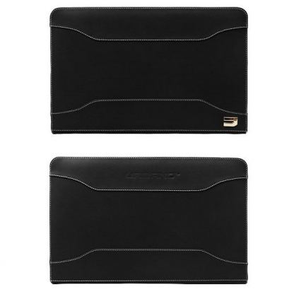 Urbano Leather Folder Case - кожен калъф (естествена кожа) за MacBook Air 11 (черен) 2