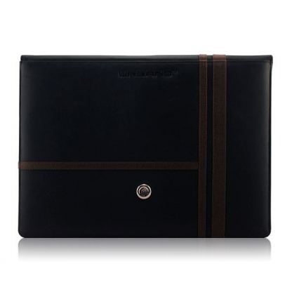 Urbano Leather Envelope Case - кожен калъф (естествена кожа) за MacBook Air 11 и лаптопи до 11 ин. (черен) 3