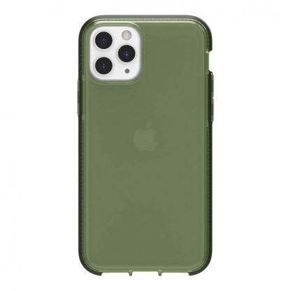 Griffin Survivor Clear Case - хибриден удароустойчив кейс за iPhone 11 Pro (зелен) 4