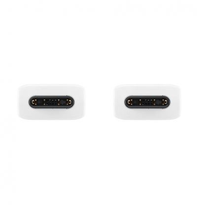Samsung USB-C to USB-C Cable 100W (5A) EP-DN975BW  - кабел за устройства с USB-C порт (100 см) (бял) 4