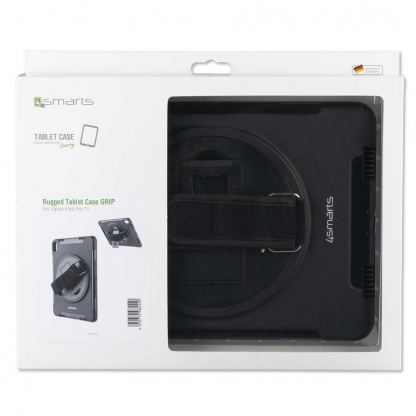 4smarts Rugged Tablet Case Grip - ударо и водоустойчив калъф за iPad Pro 11 (2018) (черен) 6