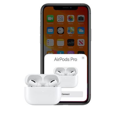 Apple AirPods Pro - оригинални уникални безжични слушалки с кейс за безжично зареждане 5