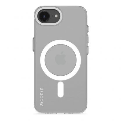Поликарбонатов кейс с MagSafe за iPhone 17e, iPhone 16e - Decoded Recycled Plastic Magnetic Case (прозрачен) 3