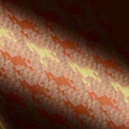 Кевларен кейс с MagSafe за iPhone 17 Pro Max - Pitaka Happiness Rides Amber Edge Ultra Slim Aramid Fiber Case 6